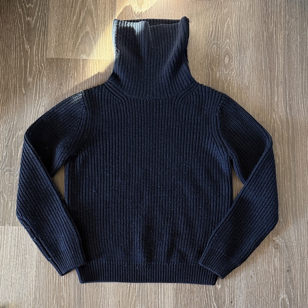 Babaton Merino Wool Turtleneck Knit sweater